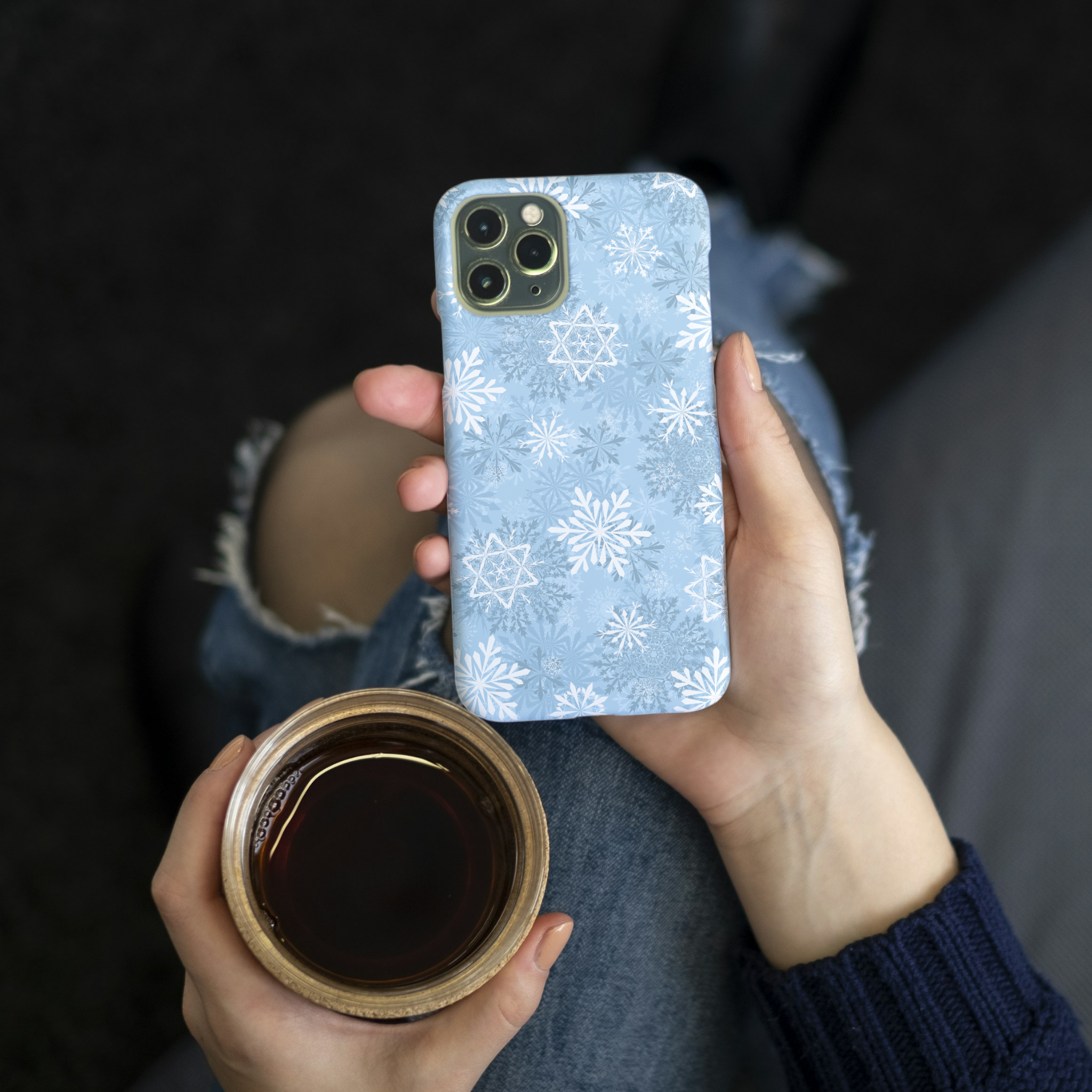 Winter Sparkle iPhone Case